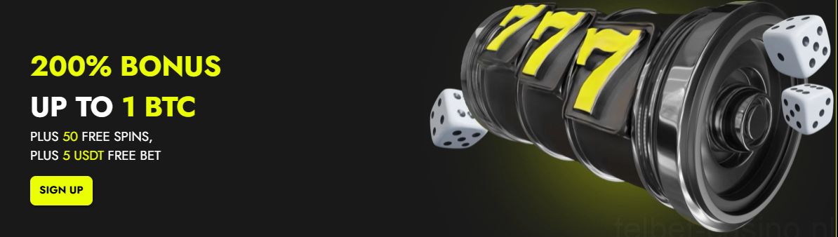 Telbet Casino Welkomstbonus